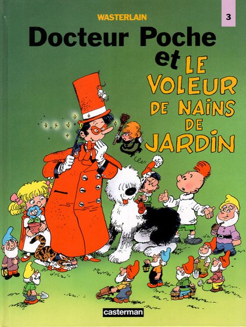 Couverture de l'album Docteur Poche et le Voleur de Nains de Jardin