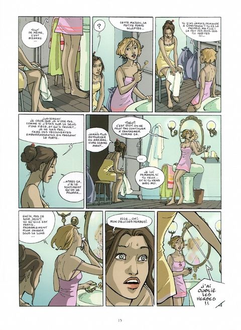Aperçu de l'album La Maison aux 100 Portes tome 1 - La Dame aux Chiens