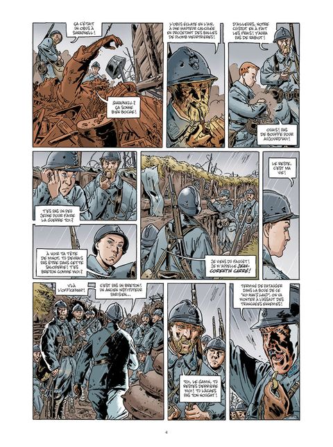 Aperçu de l'album Jean Corentin Carré, l'Enfant Soldat tome 1 - 1914-1918
