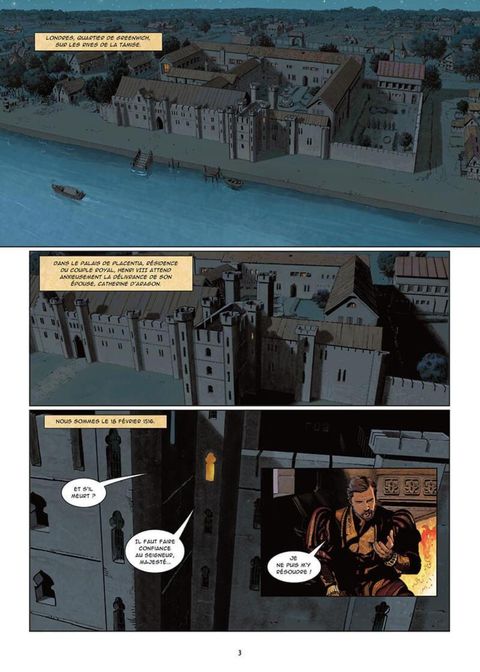 Aperçu de l'album Les Reines de Sang - Marie Tudor tome 1