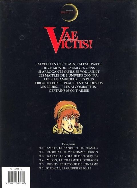 Aperçu de l'album Vae Victis tome 6 - Bodicae la Guerrière Folle