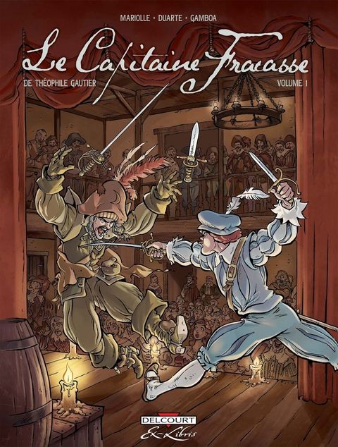 Couverture de l'album Le Capitaine Fracasse, de Théophile Gautier