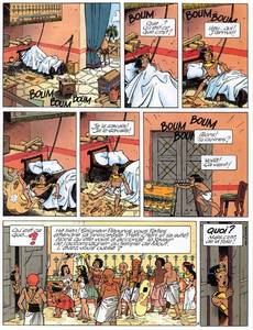 Aperçu 4 de l'album Papyrus tome 22 - La prisonnière de Sekhmet