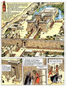 Aperçu 3 de l'album Papyrus tome 22 - La prisonnière de Sekhmet