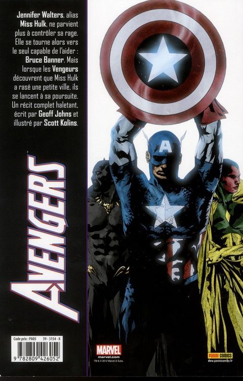 Aperçu de l'album Avengers tome 3 - A la Recherche de Miss Hulk