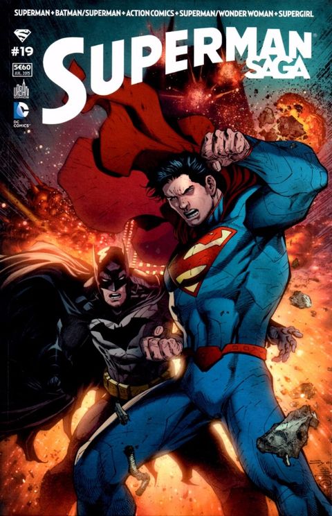 Couverture de l'album Superman Saga