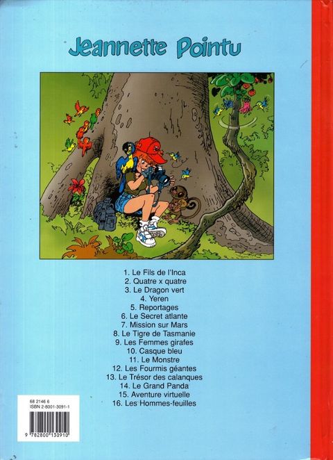 Aperçu de l'album Jeannette Pointu tome 16 - Les Hommes Feuilles