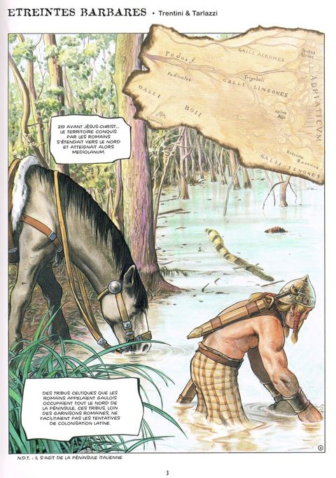 Aperçu de l'album Selen en BD tome 14 - Etreintes Barbares