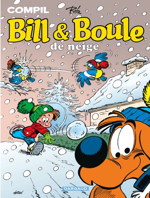 Couverture de l'album Boule et Bill, compilation : Bill et Boule de neige