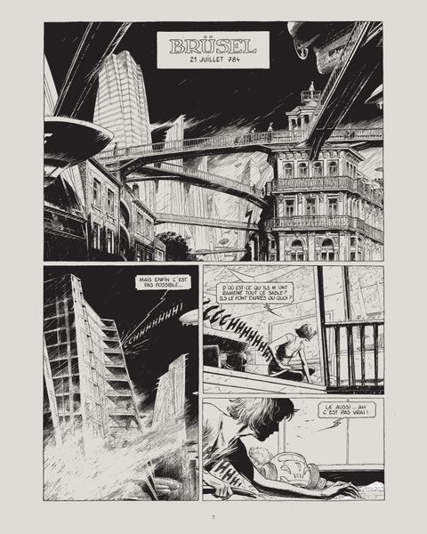 Aperçu de l'album Les Cités Obscures (Intégrale 2T) tome 10 - La théorie du grain de sable (Int. 2T)