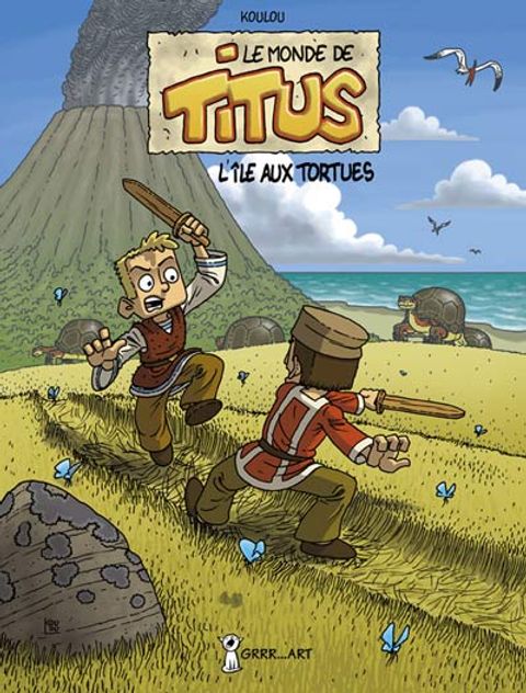 Couverture de l'album Le Monde de Titus : l'Ile aux Tortues