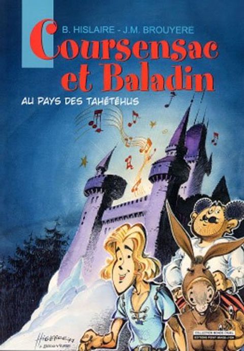 Couverture de l'album Coursensac et Baladin. Au pays des Tahétéhus