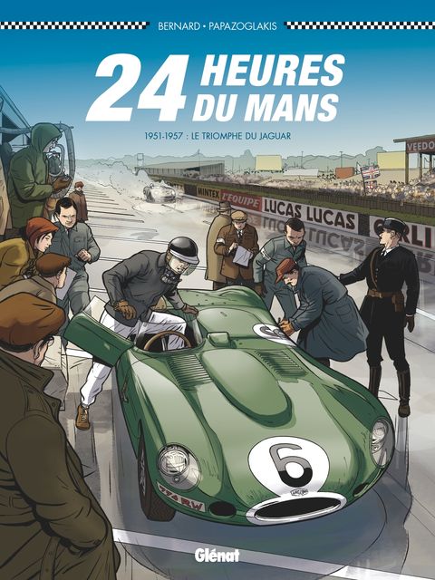 Couverture de l'album 1951-1957 : Le Triomphe du Jaguar