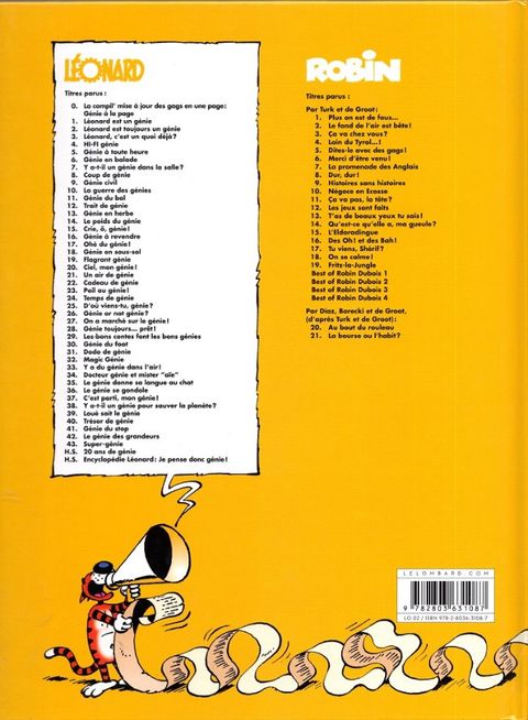 Aperçu de l'album Léonard tome 43 - Super-génie