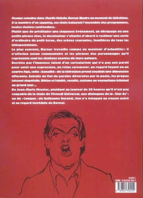 Aperçu de l'album Le Zapping de Bernar: Chroniques Télé Parues dans «charlie Hebdo»