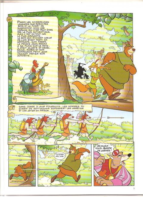 Aperçu de l'album Les Classiques du Dessin Animé - Robin des Bois