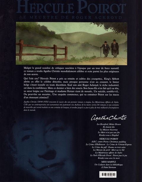 Aperçu de l'album Agatha Christie tome 21 - Hercule Poirot - Le meurtre de Roger Ackroyd