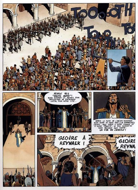 Aperçu de l'album Galfalek tome 3 - Les Hauts Murs