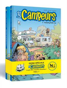 Couverture de la série Les Campeurs - pack découverte