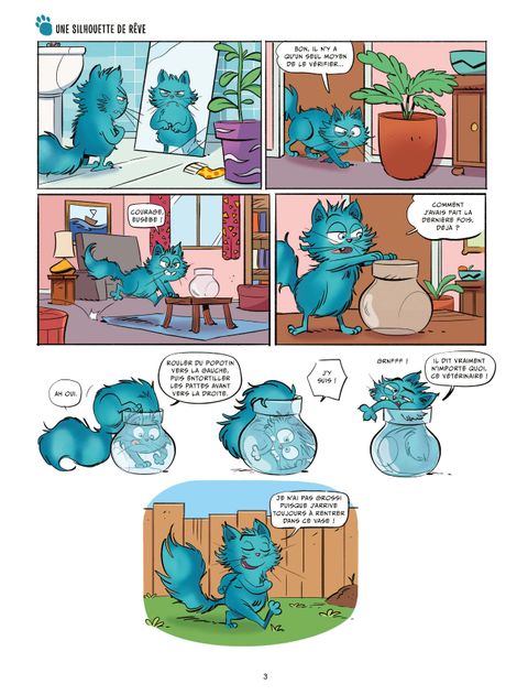 Aperçu de l'album Eusèbe, le chat qui rêvait de devenir... tome 1 - Eusèbe, le chat qui rêvait de devenir un viking