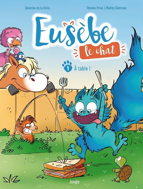 Couverture de l'album Eusèbe, le chat qui rêvait de devenir un viking