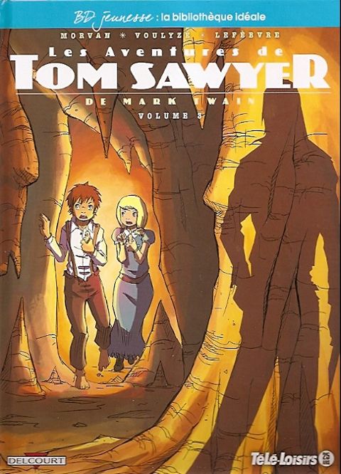 Couverture de l'album Les Aventures de Tom Sawyer, de Mark Twain
