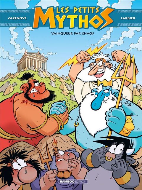 Couverture de l'album Les Petits Mythos tome 10 - Vainqueur par Chaos