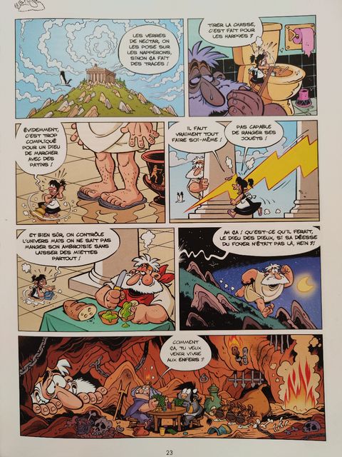 Aperçu de l'album Les Petits Mythos tome 10 - Vainqueur par Chaos