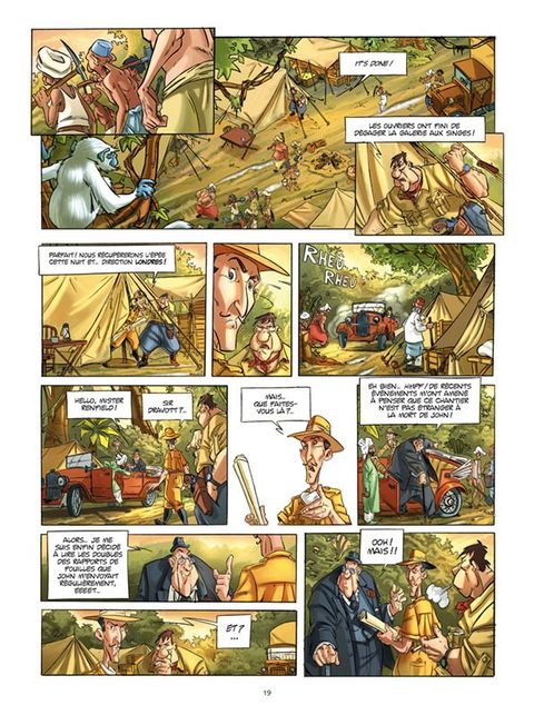 Aperçu de l'album Vieille Bruyère et Bas de Soie tome 3 - Le Cercueil des Souvenirs