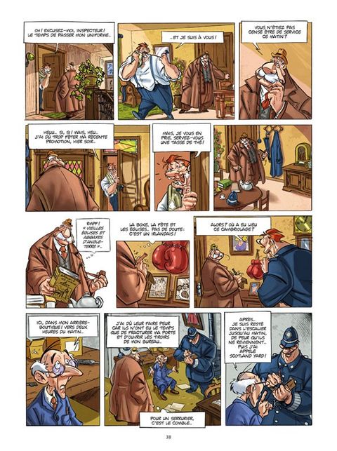 Aperçu de l'album Vieille Bruyère et Bas de Soie tome 3 - Le Cercueil des Souvenirs