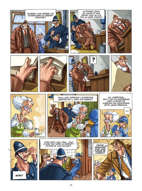 Aperçu de l'album Vieille Bruyère et Bas de Soie tome 3 - Le Cercueil des Souvenirs