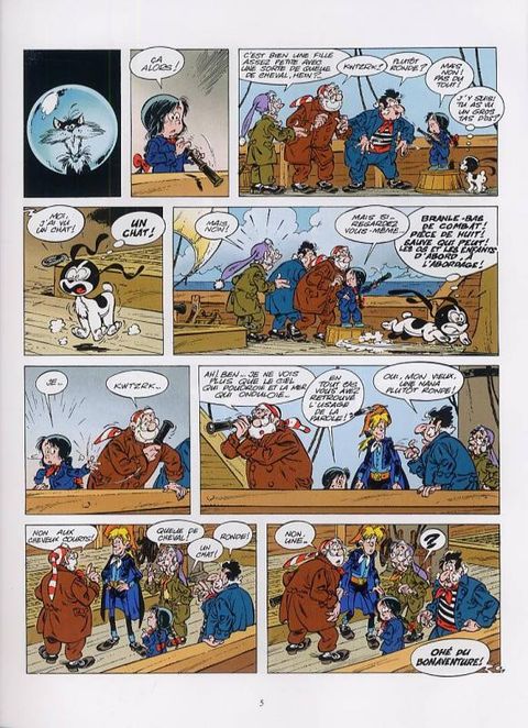 Aperçu de l'album Marine (Corteggiani/Tranchand) tome 9 - Les Demoiselles du Québec