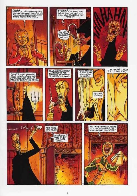 Aperçu de l'album Abraxas tome 2 - Le Rideau Gris