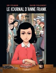 Couverture de l'album Le Journal d'Anne Frank - Roman Graphique