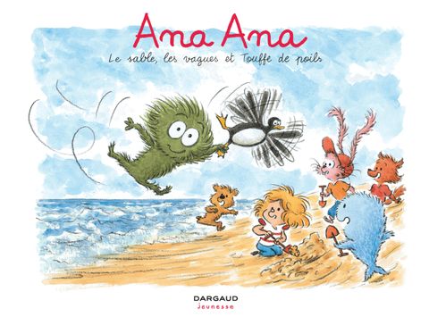 Couverture de l'album Ana Ana - Tome 23 - Le sable, les vagues et Touffe de poils