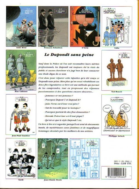 Aperçu de l'album Tintin (Monographie par personnage) tome 1997 - Le Dupondt sans peine