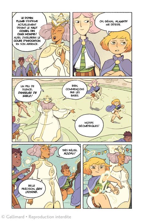 Aperçu de l'album 5 Mondes tome 1 - Le Guerrier de Sable