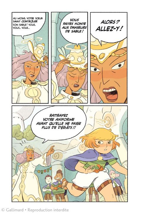 Aperçu de l'album 5 Mondes tome 1 - Le Guerrier de Sable