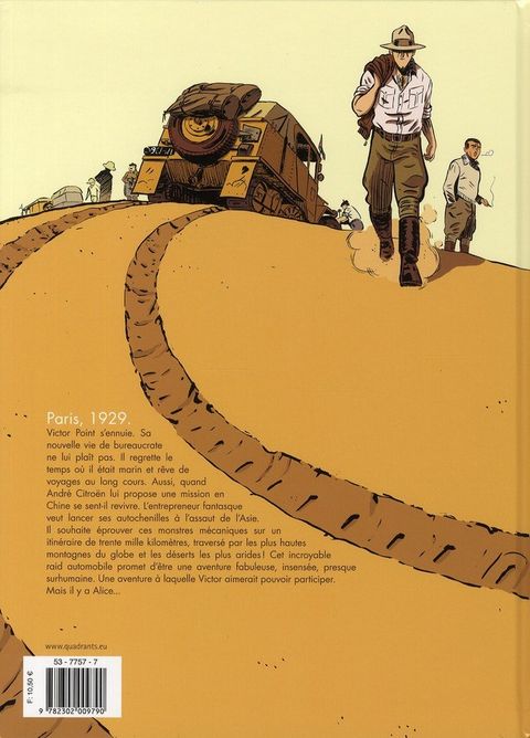Aperçu de l'album La Croisière Jaune tome 1 - Un Nouveau Départ