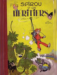 Couverture de l'album Spirou et les Héritiers