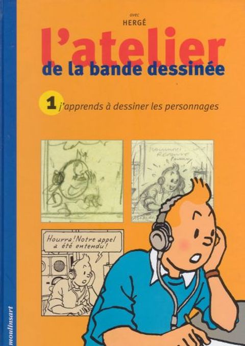 Couverture de l'album L'atelier de la bande dessinée - J'apprends à dessiner les personnages