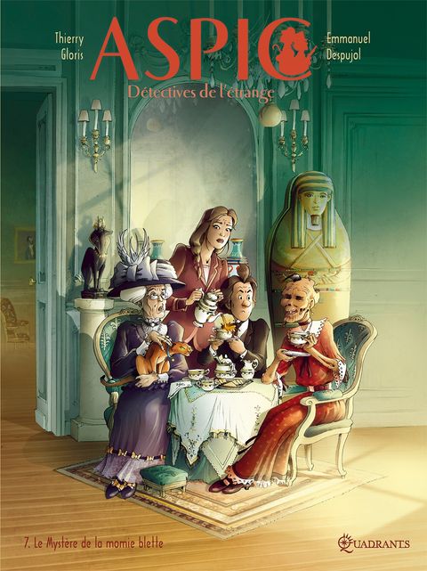 Couverture de l'album Le mystère de la momie blette