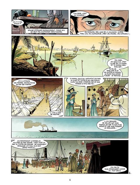 Aperçu de l'album Le Fils de l'Officier tome 1 - La Tête Abîmée