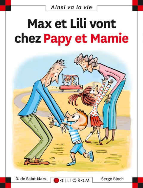 Couverture de l'album Max et Lili vont chez Papy et Mamie