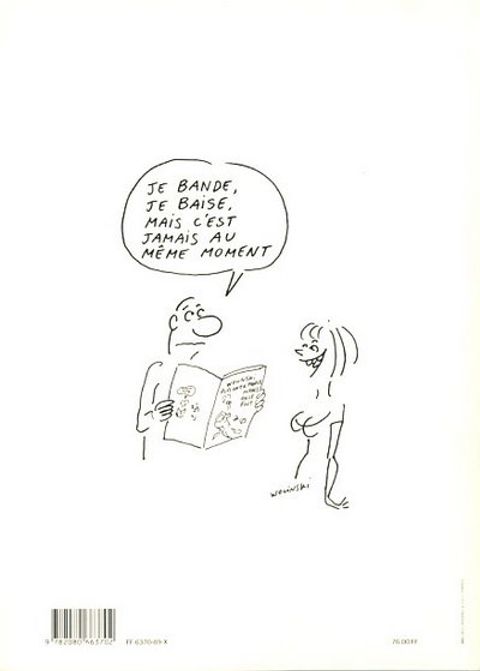 Aperçu de l'album Wolinski (One-Shot) tome 1989 - Plus on en parle... moins on le fait !