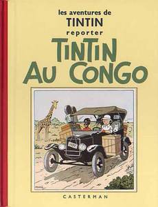 Couverture de l'album Tintin au Congo