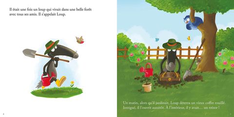 Aperçu de l'album Le Loup - Le loup qui voulait etre heureux