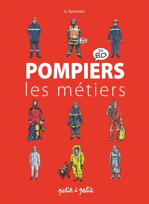 Couverture de l'album Pompiers Les Métiers
