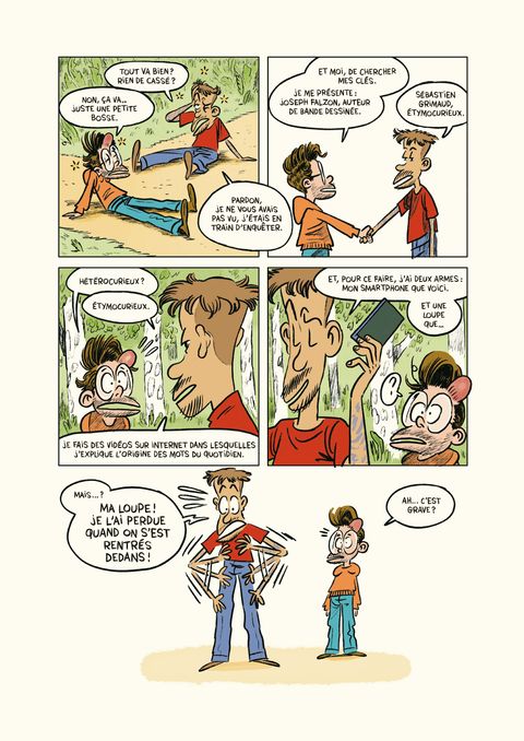 Aperçu de l'album La Curieuse histoire des mots