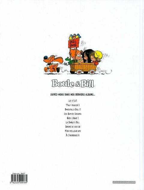 Aperçu de l'album Boule & Bill tome 33 - À l'abordage !!